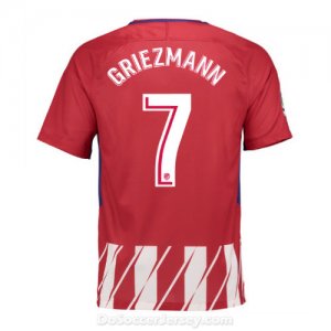 Atlético de Madrid 2017/18 Home Griezmann #7 Shirt Soccer Jersey