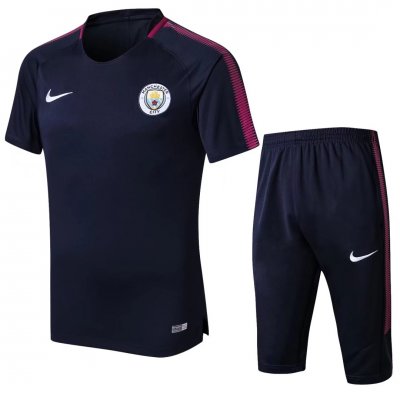 Manchester City 2017/18 Navy Short Training Suit