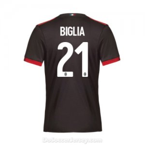 AC Milan 2017/18 Third Biglia #21 Shirt Soccer Jersey