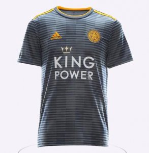 Leicester City 2018/19 Away Shirt Soccer Jersey