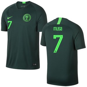 Nigeria Fifa World Cup 2018 Away Ahmed Musa 7 Shirt Soccer Jersey