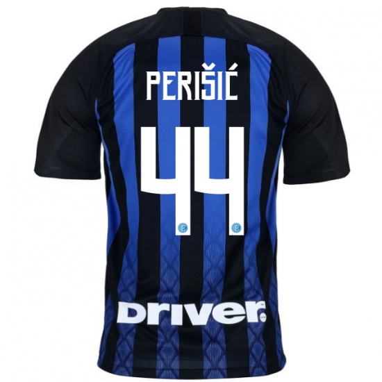 Inter Milan 2018/19 PERISIC 44 Home Shirt Soccer Jersey - Click Image to Close