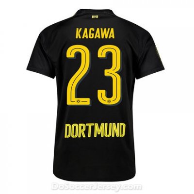 Borussia Dortmund 2017/18 Away Kagawa #23 Shirt Soccer Jersey