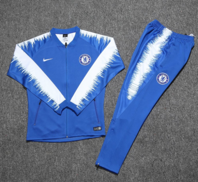 Chelsea 2018/19 Blue Training Suit (Jacket+Trouser)