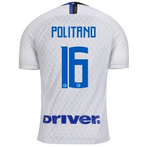 Inter Milan 2018/19 POLITANO 16 Away Shirt Soccer Jersey