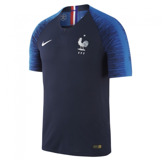 Match Version France 2018 World Cup Home Shirt Soccer Jersey - Click Image to Close