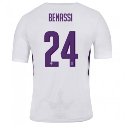 Fiorentina 2018/19 BENASSI 24 Away Shirt Soccer Jersey