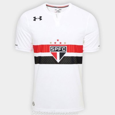 Sao Paulo FC 2017/18 Home Shirt Soccer Jersey