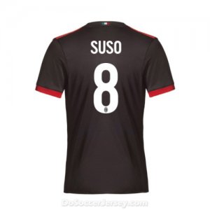AC Milan 2017/18 Third Suso #8 Shirt Soccer Jersey