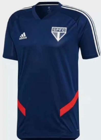Sao Paulo 2019/2020 Blue Training Shirt - Click Image to Close