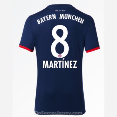 Bayern Munich 2017/18 Away Martínez #8 Shirt Soccer Jersey