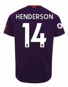 Liverpool 2018/19 JORDAN HENDERSON 14 Away Shirt Soccer Jersey