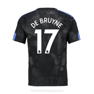 Manchester City 2017/18 Third De Bruyne #17 Shirt Soccer Jersey