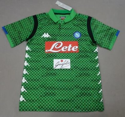 Napoli 2018/19 Green Goalkeeper Shirt Soccer Jersey