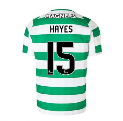 Celtic 2018/19 Home Hayes 15 Shirt Soccer Jersey