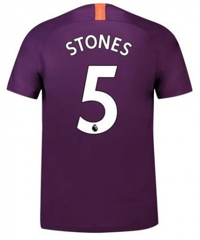 Manchester City 2018/19 Stones 5 Third Shirt Soccer Jersey