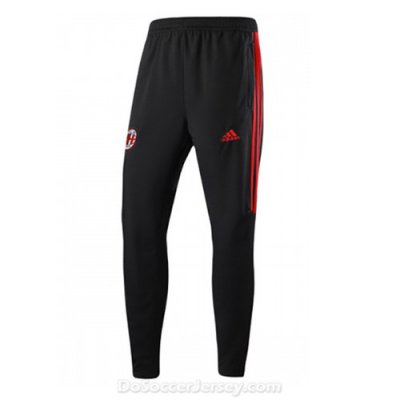 AC Milan 2017/18 Black&Red Training Pants (Trousers)