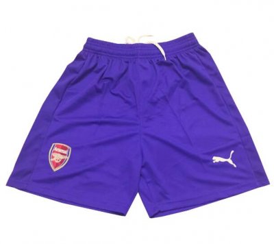 Arsenal 2018/19 Purple Goalkeeper Soccer Shorts