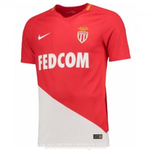 AS Monaco 2017/18 Home Shirt Soccer Jersey