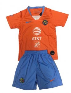 Club America 2019/20 Third Away Children Soccer Kit Shirt And Shorts