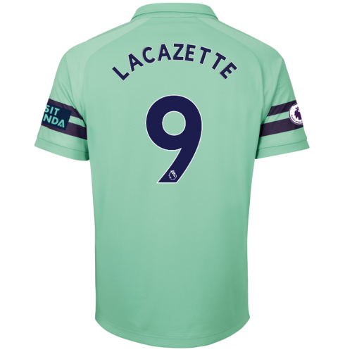 Arsenal 2018/19 Alexandre Lacazette 9 Third Shirt Soccer Jersey