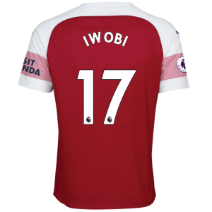 Arsenal 2018/19 Alex Iwobi 17 Home Shirt Soccer Jersey