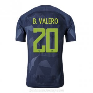 Inter Milan 2017/18 Third B. VALERO #20 Shirt Soccer Jersey