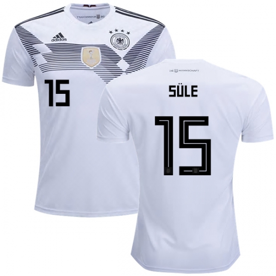 Germany 2018 World Cup NIKLAS SULE 15 Home Shirt Soccer Jersey - Click Image to Close