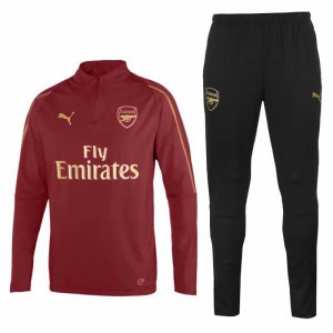 Arsenal 2018/19 Maroon Training Suit (Shirt+Trouser)