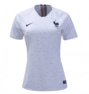 France 2018 World Cup Away Women's Shirt Soccer Jersey