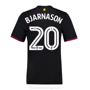 Aston Villa 2017/18 Away Bjarnason #20 Shirt Soccer Jersey