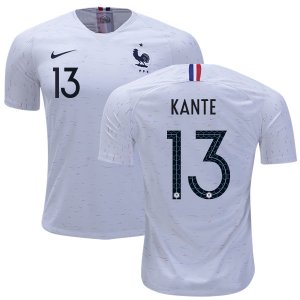 France 2018 World Cup N'GOLO KANTE 13 Away Shirt Soccer Jersey