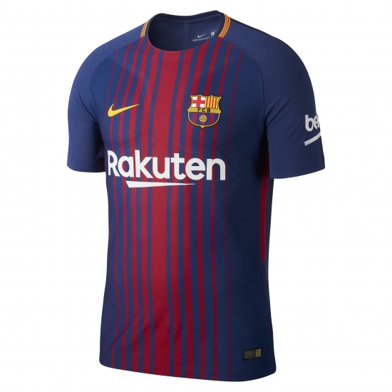 Match Version Barcelona 2017/18 Home Shirt Soccer Jersey - Click Image to Close