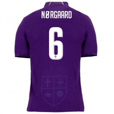Fiorentina 2018/19 NORGAARD 6 Home Shirt Soccer Jersey