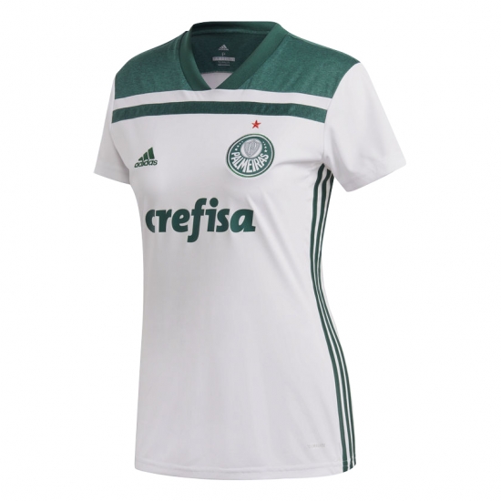 Palmeiras 2018/19 Away Women's Shirt Soccer Jersey - Click Image to Close