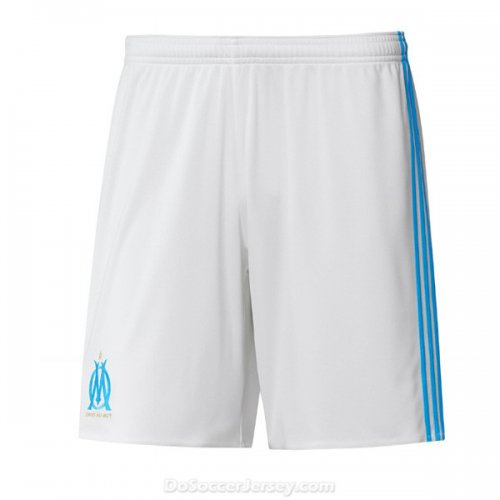 Olympique Marseille 2017/18 Home Soccer Shorts