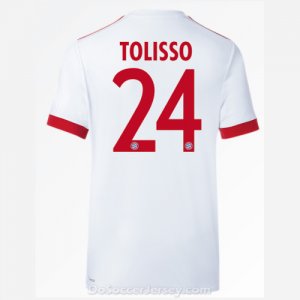 Bayern Munich 2017/18 UCL Tolisso #24 Shirt Soccer Jersey