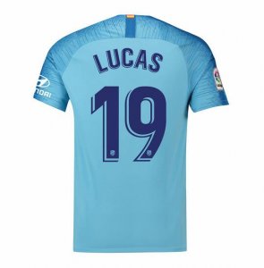 Atletico Madrid 2018/19 Lucas 19 Away Shirt Soccer Jersey