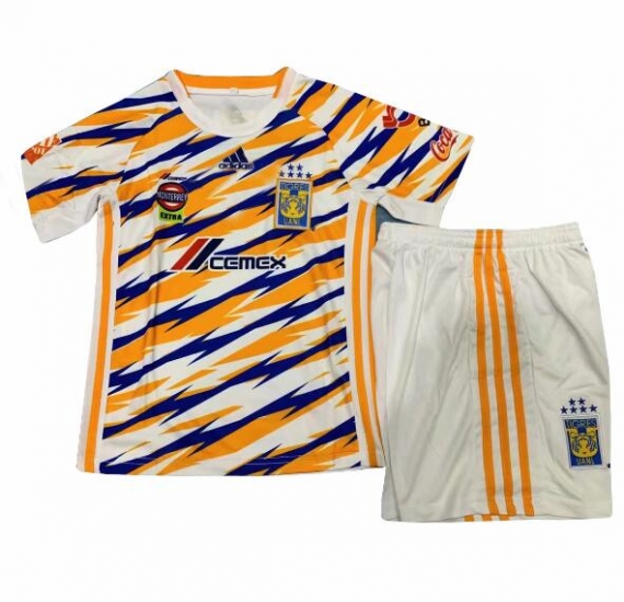 Kids Tigres UANL 2019/2020 Third Away Soccer Jersey Kits (Shirt+Shorts) - Click Image to Close
