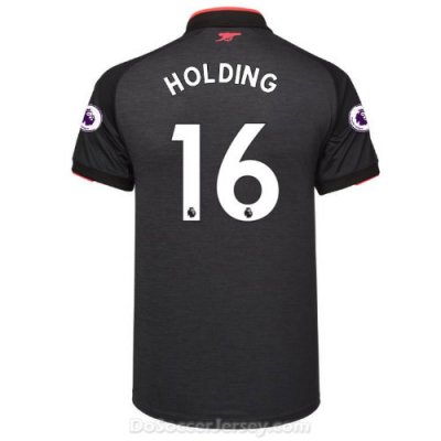 Arsenal 2017/18 Third HOLDING #16 Shirt Soccer Jersey