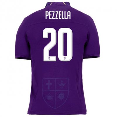 Fiorentina 2018/19 PEZZELLA 20 Home Shirt Soccer Jersey