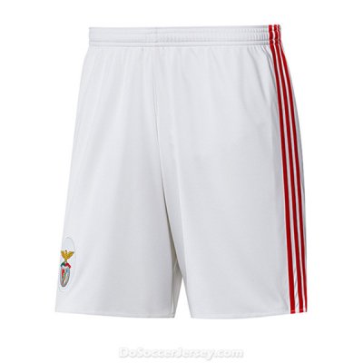 Benfica 2017/18 Home Soccer Shorts