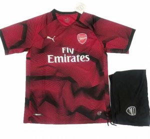 Arsenal 2018/19 Red Training Shirt Kits with Shorts