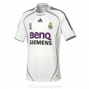 Real Madrid 06-07 Home Retro Shirt Soccer Jersey
