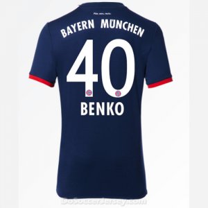 Bayern Munich 2017/18 Away Benko #40 Shirt Soccer Jersey