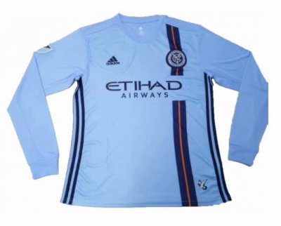 New York City FC 2019/2020 Home Long Sleeved Shirt Soccer Jersey