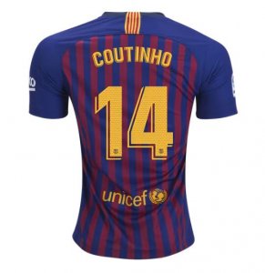 Barcelona 2018/19 Home Coutinho Shirt Soccer Jersey
