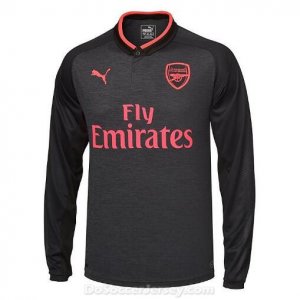 Arsenal 2017/18 Third Long Sleeved Soccer Jersey Shirt