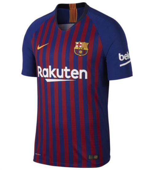 Match Version Barcelona 2018/19 Home Shirt Soccer Jersey - Click Image to Close