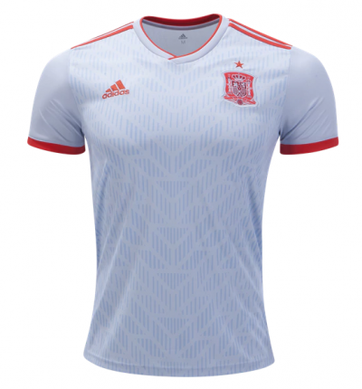 Spain 2018 World Cup Away Shirt Soccer Jersey